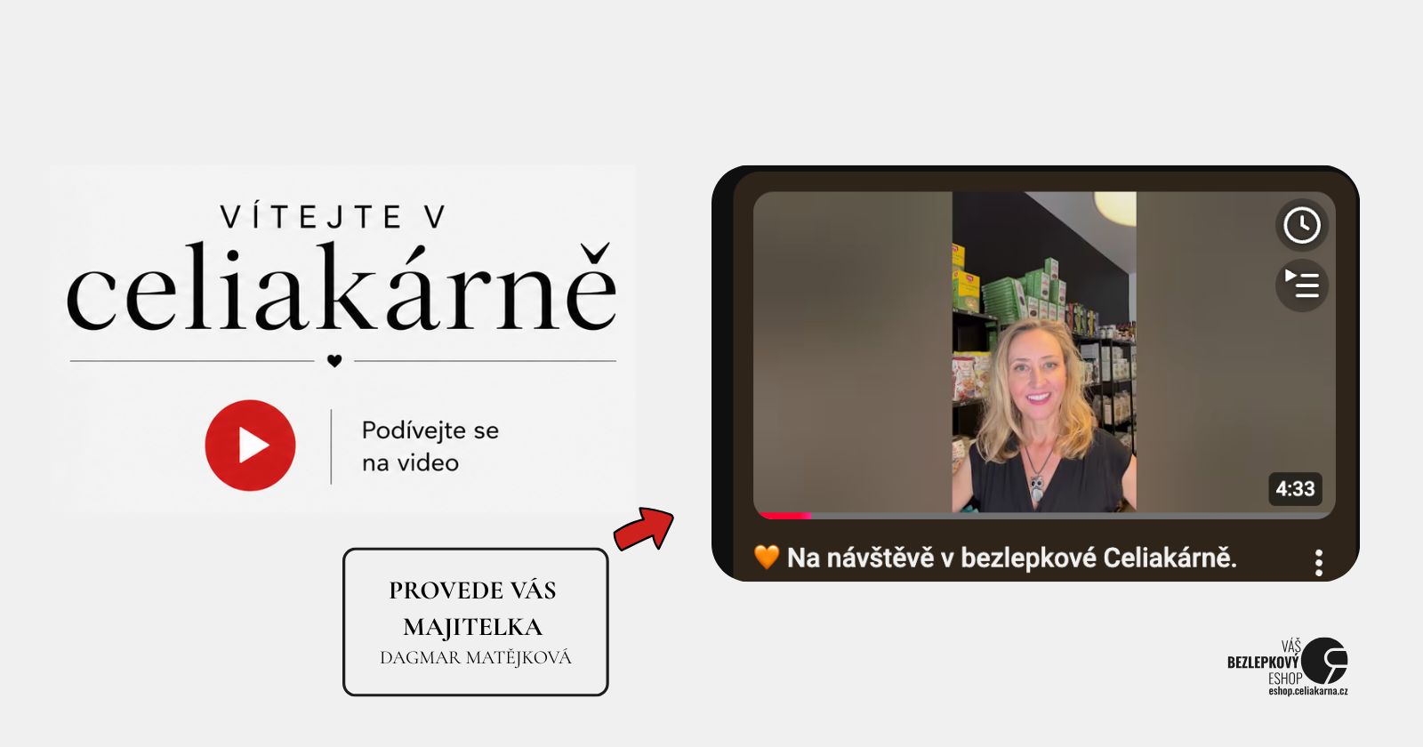 Dagmar Matejková vítejte video eshop.celiakarna.cz